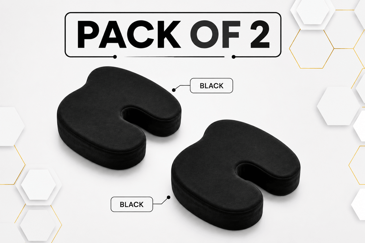 Coccyx Memory Foam Pillow (Bundle of 2)