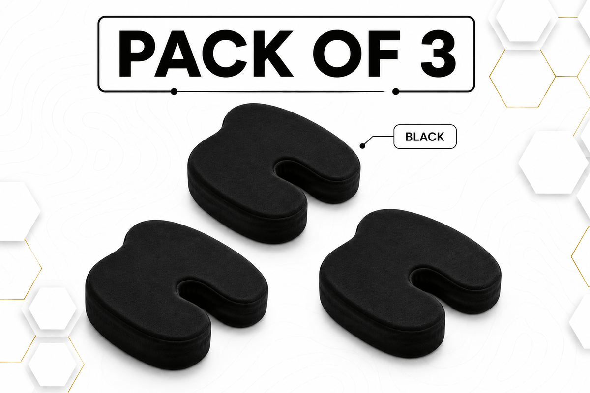 Coccyx Memory Foam Pillow (Bundle of 3)