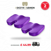 2 purple coccyx cushion